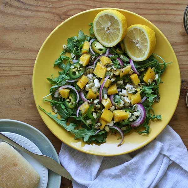 Beef Salad with Dijon balsamic dressing
